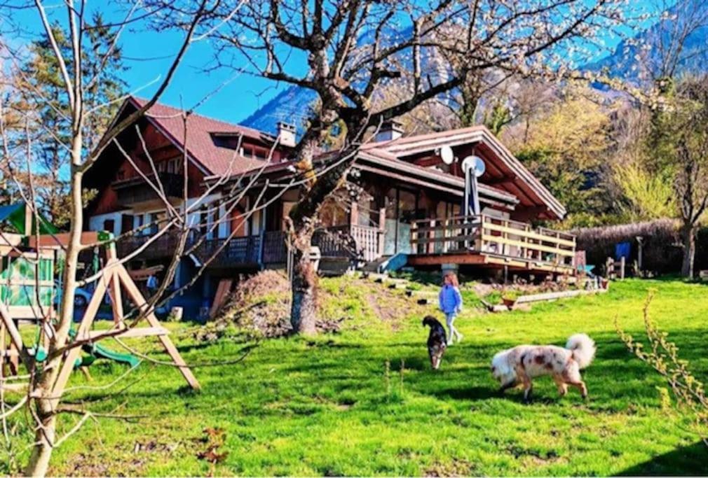 Les Loges De L'Arpenaz Daire Magland Dış mekan fotoğraf